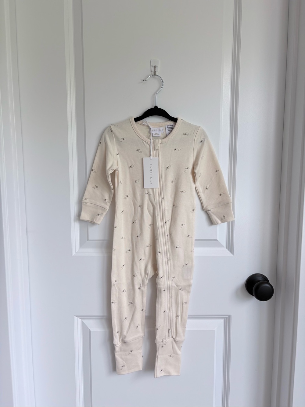 🐝Jamie Kay Cream Bumble Bee Organic Zippy NWT